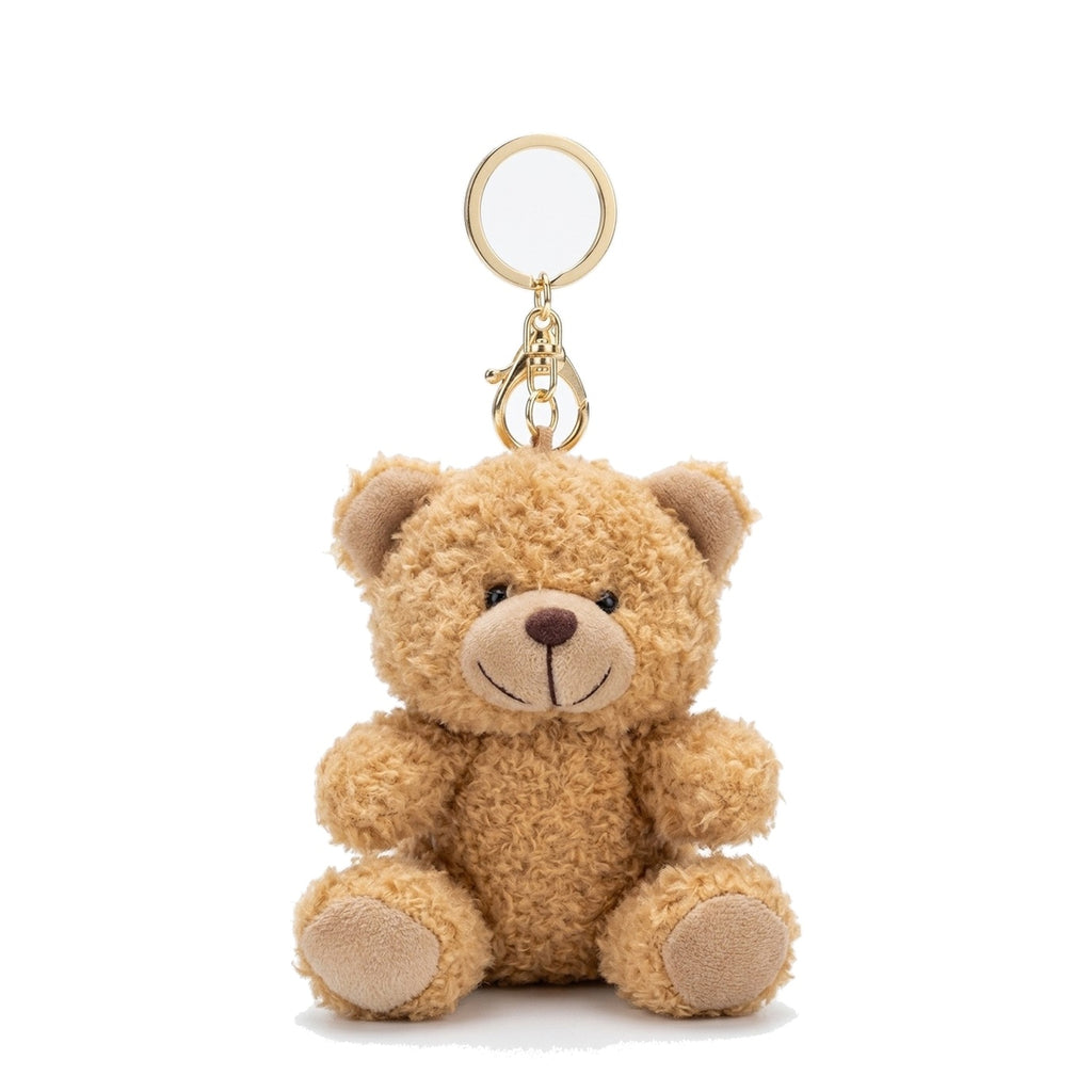 Teddy Charm plush teddy bear bag charm in Honey Caramel