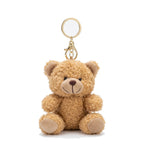 Teddy Charm plush teddy bear bag charm in Honey Caramel